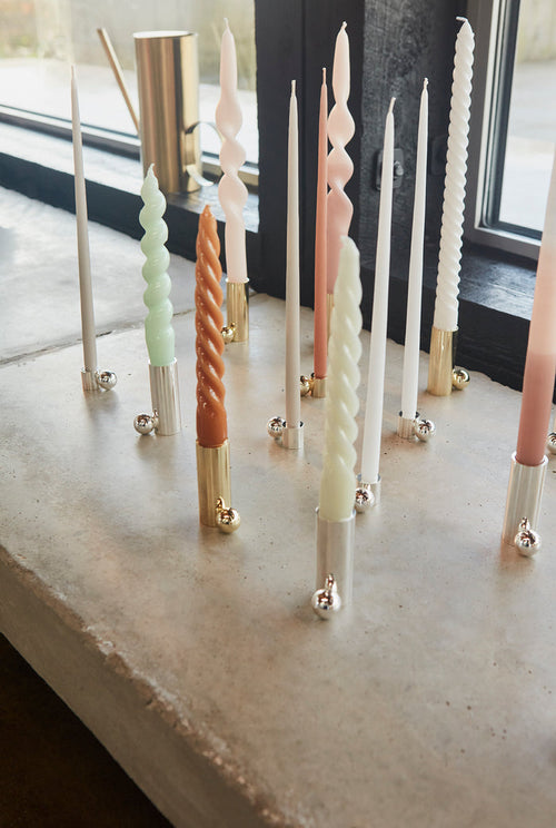 OYOY Kandelaar Palloa - roestvrij staal - vtwonen shop