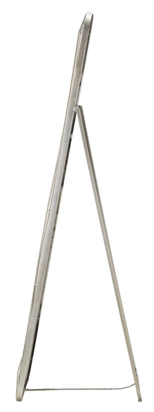 Mauro Ferretti staande spiegel - 46x57x153 cm - zilver