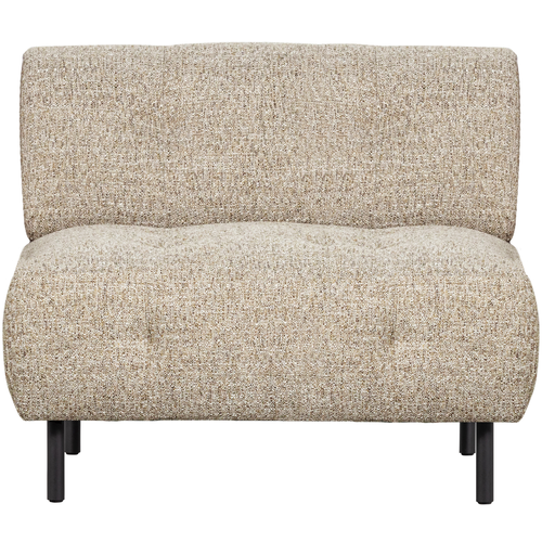 WOOOD fauteuil Lloyd - Polyester - Naturel Melange - 75x90x90 - vtwonen shop