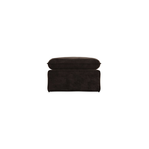 HKLIVING hocker Nomad – royal velvet espresso - vtwonen shop