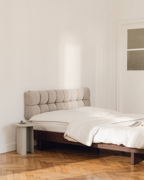 noo.ma Oba dekbedovertrek satijn 300 TC - Classic White