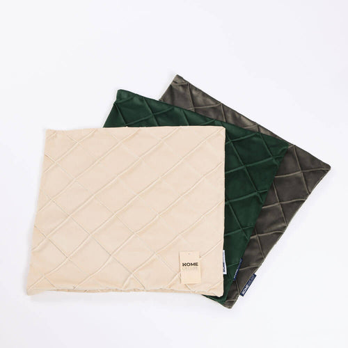 HOME DELUXE Check kussenhoes LORI met kussenvulling - antraciet - vtwonen shop