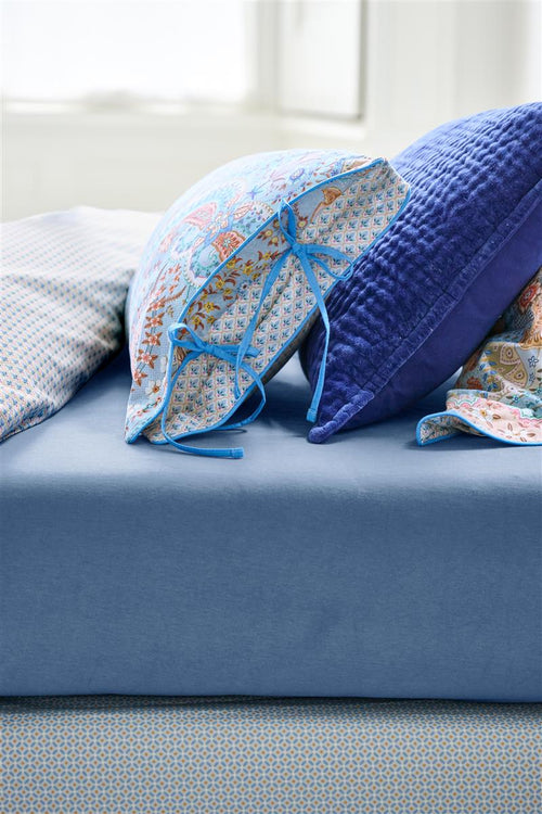 Pip Studio hoeslaken Royal Nights - 90x200 cm - blauw