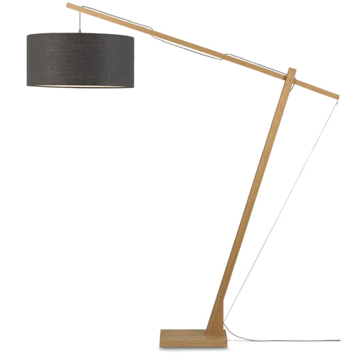 GOOD&MOJO vloerlamp Montblanc - bruin - 175x60x207cm - vtwonen shop