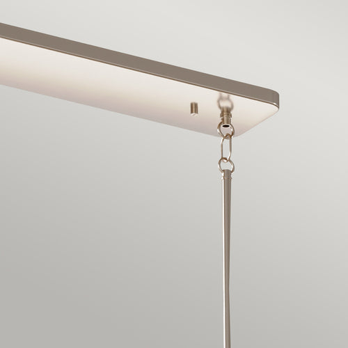 Elstead Kichler Kimrose Bar Hanglamp Gepolijst Nikkel
