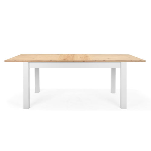 Calicosy - BERGEN Uitschuifbare eettafel - Naturel - 90x160x75 cm