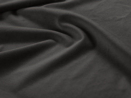 Cosmopolitan Design Symmetrische hoekbank Bali 6-zits, flueel, donkergrijs - 256x256x75cm