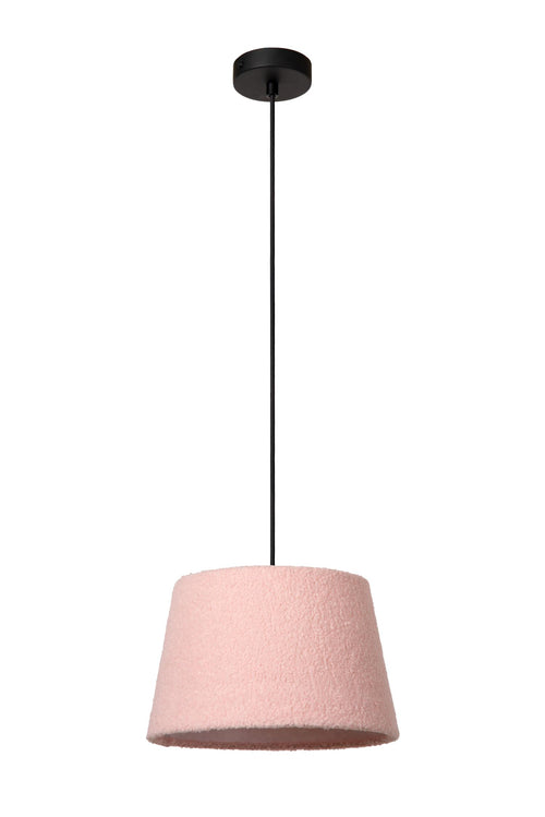 Lucide hanglamp WOOLLY - 1xE27 - Roze - vtwonen shop