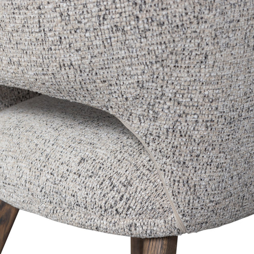 WOOOD eetkamerstoelen houten bruinen poot Murat - Naturel - Set van 2 - vtwonen shop