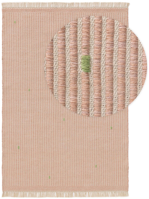 benuta kindervloerkleed Bruno - roze - 150x220 cm