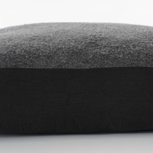 In The Mood Collection Chrissy Vloerkussen - L57 x B57 x H10 cm - Gerecycled Katoen - Antraciet