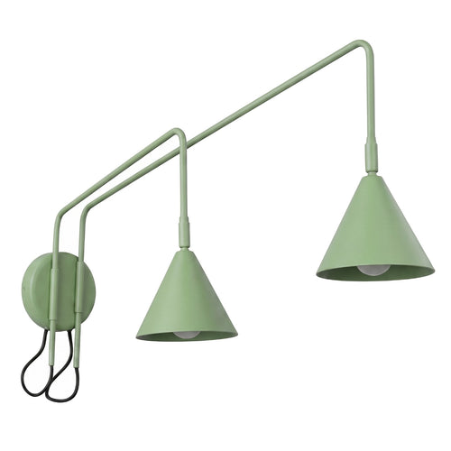 Sollux Lighting Wandlamp NOX 2 salie met schakelaar - 150x80x30cm