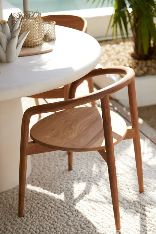 Light & Living eetkamerstoel PALCA - 59x53x74cm - bruin - vtwonen shop