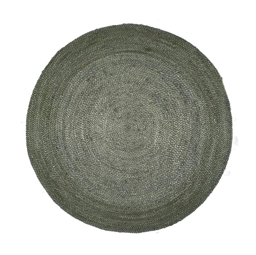 Mrcarpet Rond jute vloerkleed groen 240cm (meest gekozen) - vtwonen shop