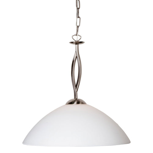 Steinhauer hanglamp capri - 1 lichts - 45x 109 cm - mat chroom - vtwonen shop