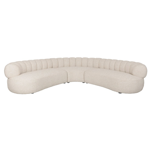 Dutchbone Duvane 7-Zitsbank/ Hoekbank Beige