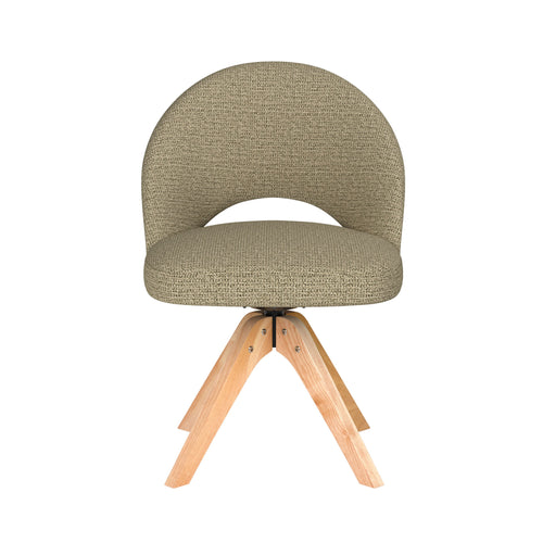 Housecraft Living Mick Eetkamerstoel Draaibaar Hout Pistache groen - vtwonen shop