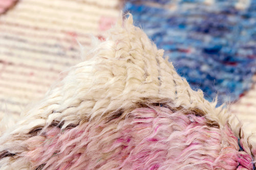 Vloerkleed MOMO Rugs Tribe Ivory Blue 250x300 cm