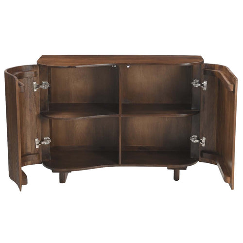 DÉJA Living Dressoir Ubeda - Donkerbruin Hout - 110x45x80cm