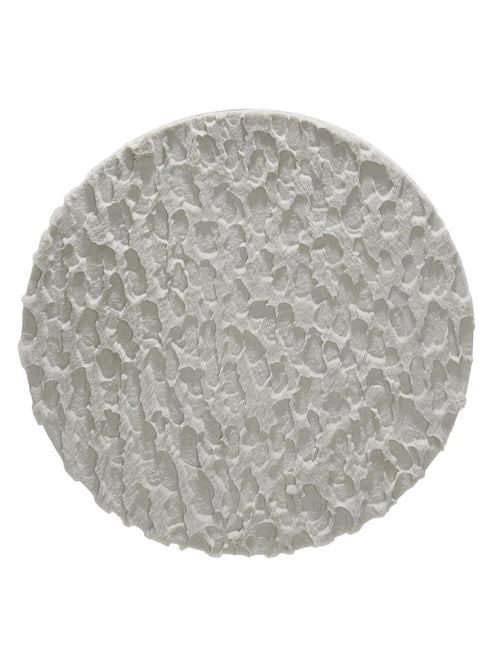 benuta nepbont vloerkleed Immy - grijs - ø 120 cm