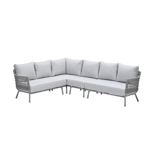Garden Impressions Loungeset Maud hoek 4-delig - taupe
