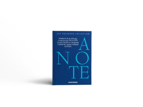 Printworks Notitieboek - Just a Note - Blauw