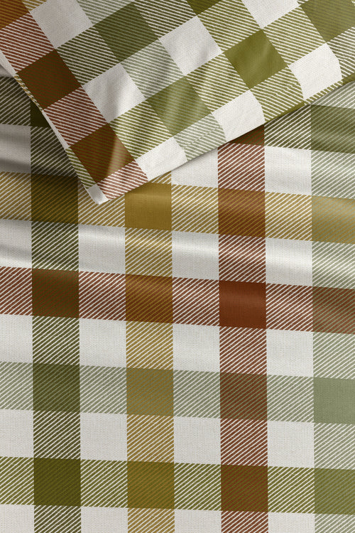 Beddinghouse Dekbedovertrek Adam - 260 x 200/220 cm - Groen