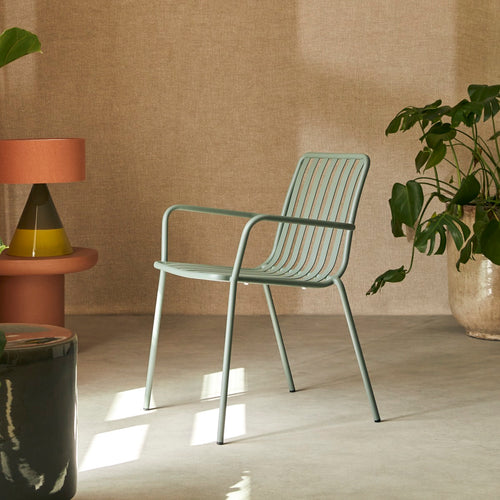 Tikamoon Fauteuil in groen metaal - Groen