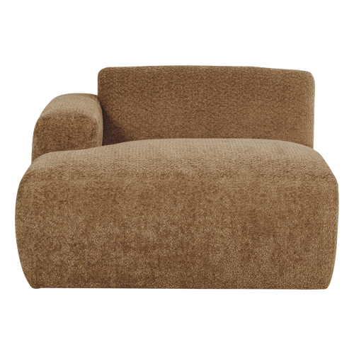 WOOOD chaise longue bank links Mojo Base - Wollig - H.geel - 74x112x162