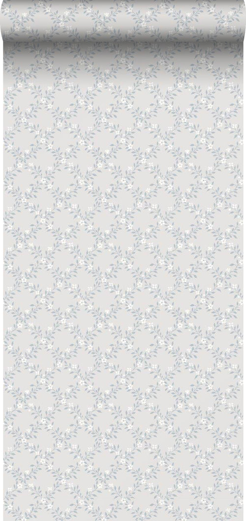 Borastapeter behang bloemen grijs - 53 cm x 10.05 m - 660921 - vtwonen shop