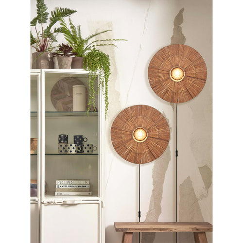 GOOD&MOJO wandlamp Iguazu - bruin - 55x14x55cm