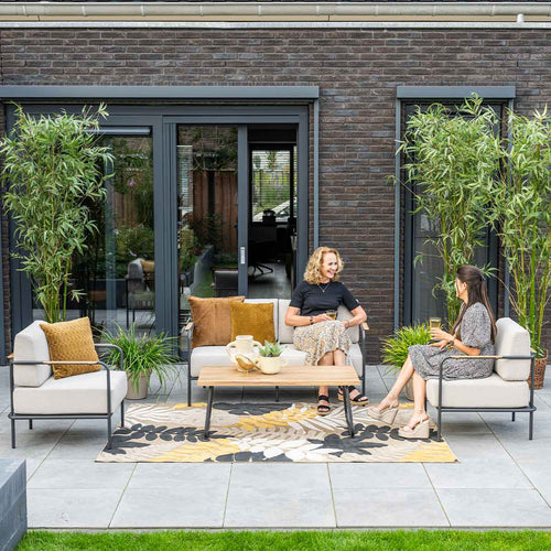 Garden Impressions loungeset Magday desert sand - 4-delig - vtwonen shop