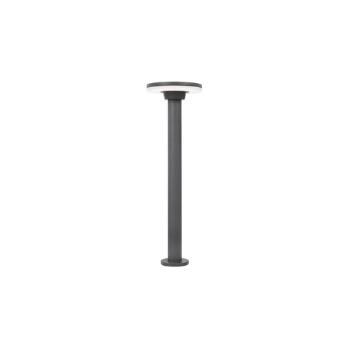 Merano Amarillo Buitenpaal Donkergrijs Aluminium 18 LED 12W 480Lm 3000K IP54