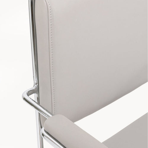 Kare Design Draaibare Bureaustoel Dottore grijs