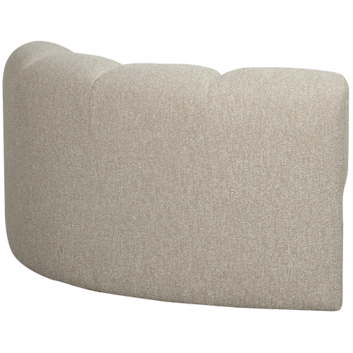 WOOOD hoekelement Mojo - Bouclé - Beige Melange - 75x68x77 cm - vtwonen shop