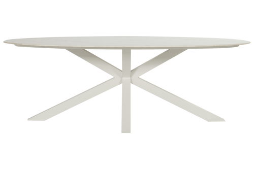 Hartman Tuintafel Xander - Wit Keramiek - 220x120x75cm - vtwonen shop