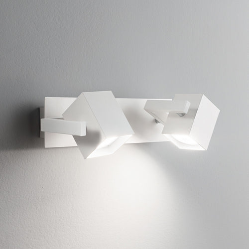 Ideal Lux Mouse - 2 Light Wandlamp Wit