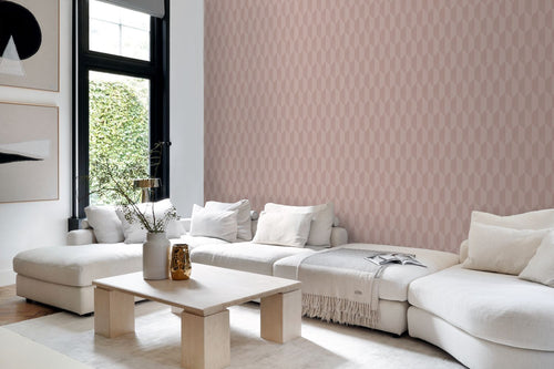 Origin Wallcoverings behang 3D-motief oudroze - 50 x 900 cm - 348032