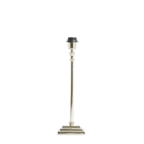 Light & Living lampvoet  - zilver - 12x7.5x38 cm