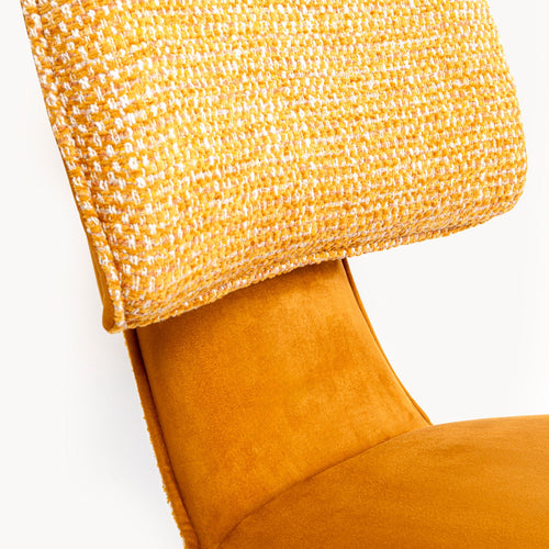 Kare Design Draaistoel Helli oker