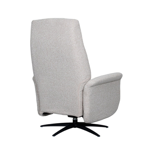 LABEL51 Fauteuil Stockholm Elektrisch - Naturel Bouclé - Draaibaar - vtwonen shop