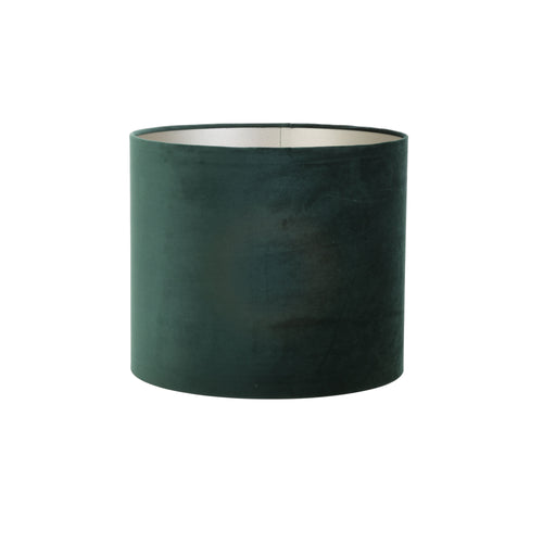 Light & Living tafellamp Liva/Velours - zwart, donkergroen - Øn/acm - vtwonen shop