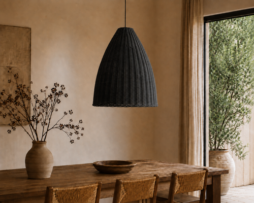 Originalhome Lampenkap Bell zwart - L