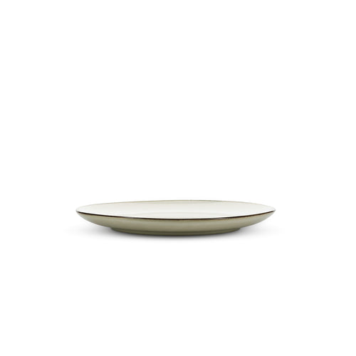 Salt & Pepper - Plat bord 26cm ivoor Meridian - Set van 4