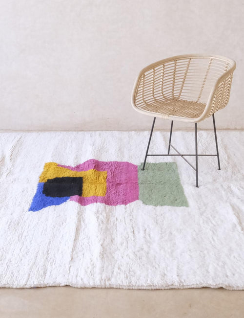 AFK Living vloerkleed Berber - handgemaakt - Wol - 205 x 290 cm - vtwonen shop