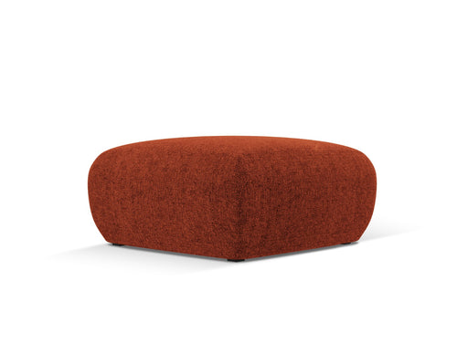 Cosmopolitan Design Poef Nolio chenille, terracotta - 75x75x36cm