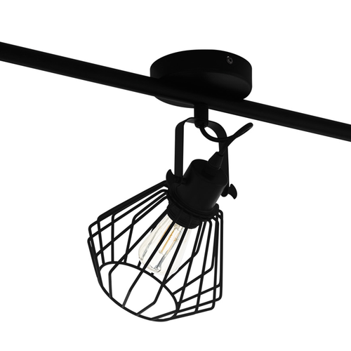EGLO spot Tabillano - e27 - 77,5 cm - zwart