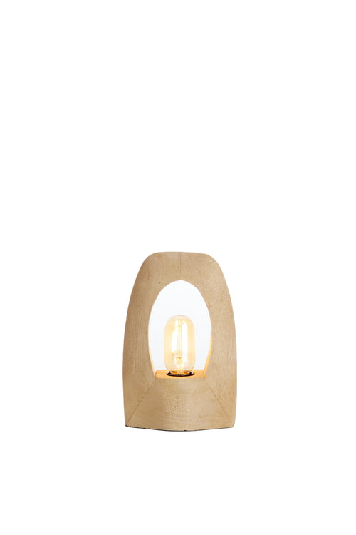 Light & Living tafellamp CARINI - bruin - 17x8x25cm