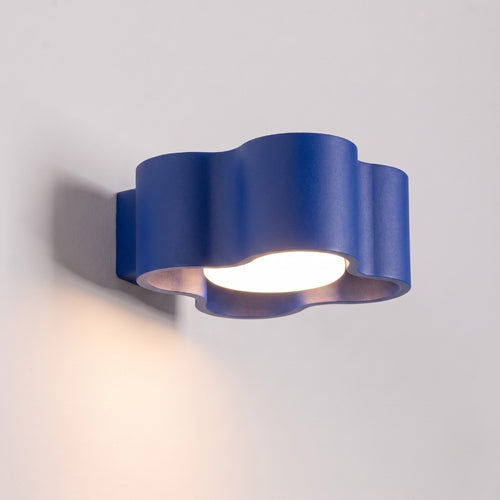 Sollux Lighting Wandlamp OVIO ultramarijn Gx53 - 12x14,5x6cm