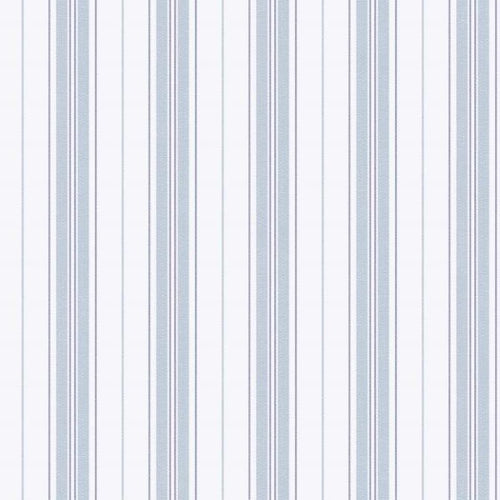 Borastapeter behang strepen blauw - 53 cm x 10.05 m - 660516 - vtwonen shop